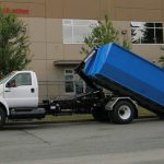 Semi Truck with Hook & Roll Dump Bed