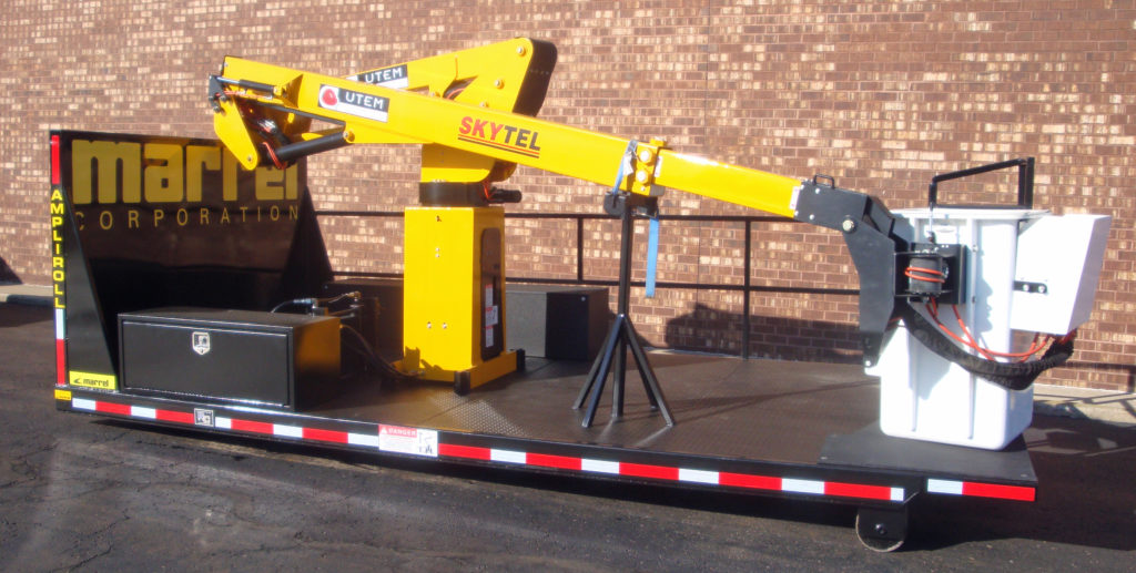 Aerial Bucket with Flatbed